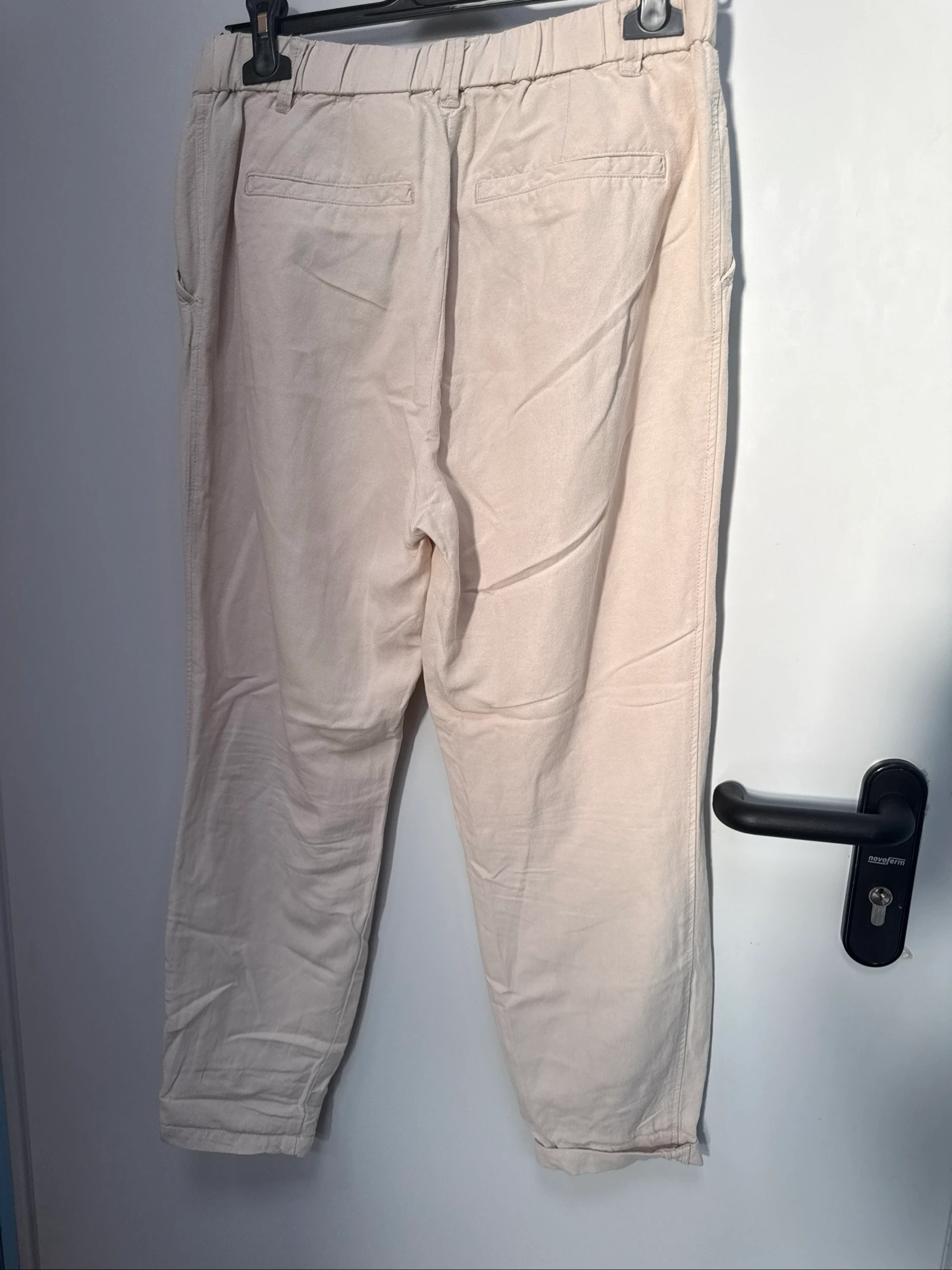 Calça de linho H&M mulher bege tamanho 38 – photo 5